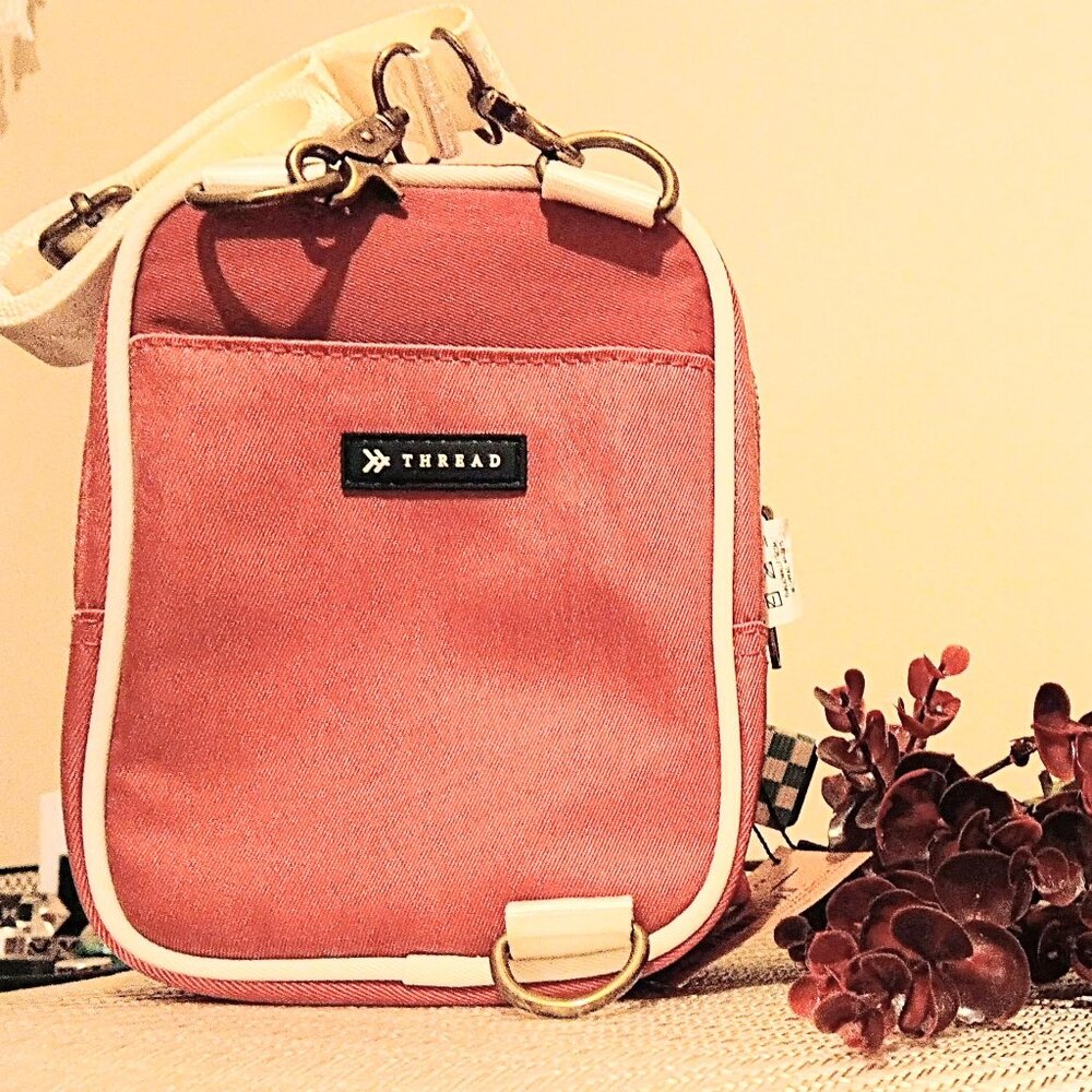 NWT Thread mini sling in terracotta crossbody boho carry on bag